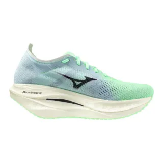 【MIZUNO 美津濃】慢跑鞋 男鞋 運動鞋 緩震 碳板 REBBELLION PRO 綠藍 U1GD253001