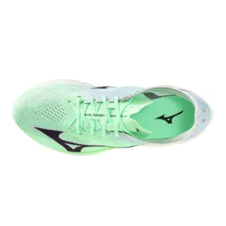 【MIZUNO 美津濃】慢跑鞋 男鞋 運動鞋 緩震 碳板 REBBELLION PRO 綠藍 U1GD253001