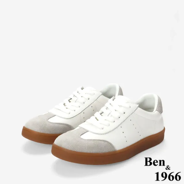 【Ben&1966】Ben&1966高級頭層牛皮舒適德訓鞋-25611