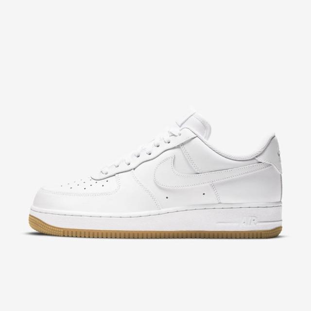 【NIKE 耐吉】Air Force 1 07 男 休閒鞋 運動 經典 AF1 低筒 皮革 膠底 白(DJ2739-100)