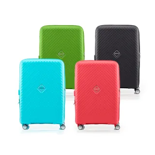 【AMERICAN TOURISTER 美國旅行者】28吋 SQUASEM 可擴充大容量防盜拉鍊輕量PP避震輪行李箱(多色可選)