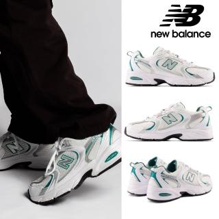 【NEW BALANCE】NB 復古鞋 中性 白銀綠 MR530AB-D