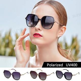 【SUNS】Polarized抗UV 時尚精緻鑲鑽造型名媛款 淑女偏光墨鏡(輕量/防眩光/抗UV400)