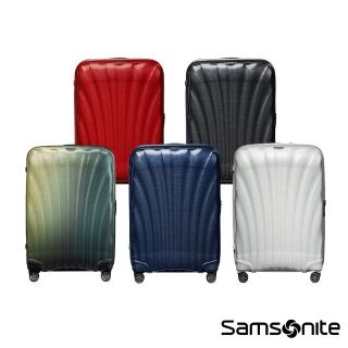 【Samsonite 新秀麗】28吋 C-LITE 強韌超輕量Curv大容量頂級行李箱/旅行箱/貝殼箱(多色可選)