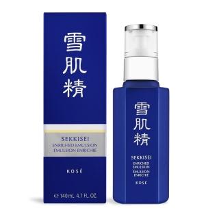 【KOSE 高絲】雪肌精乳液-極潤型(140ml-專櫃公司貨)