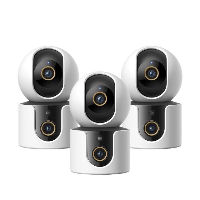 (三入組)【小米】官方旗艦館  智慧攝影機 C500 雙攝版
