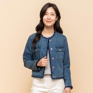 【perng yuh 芃諭名品】*寧藍活甜 流蘇 牛仔短外套(2025 SS Collection｜4A春夏新品上市)