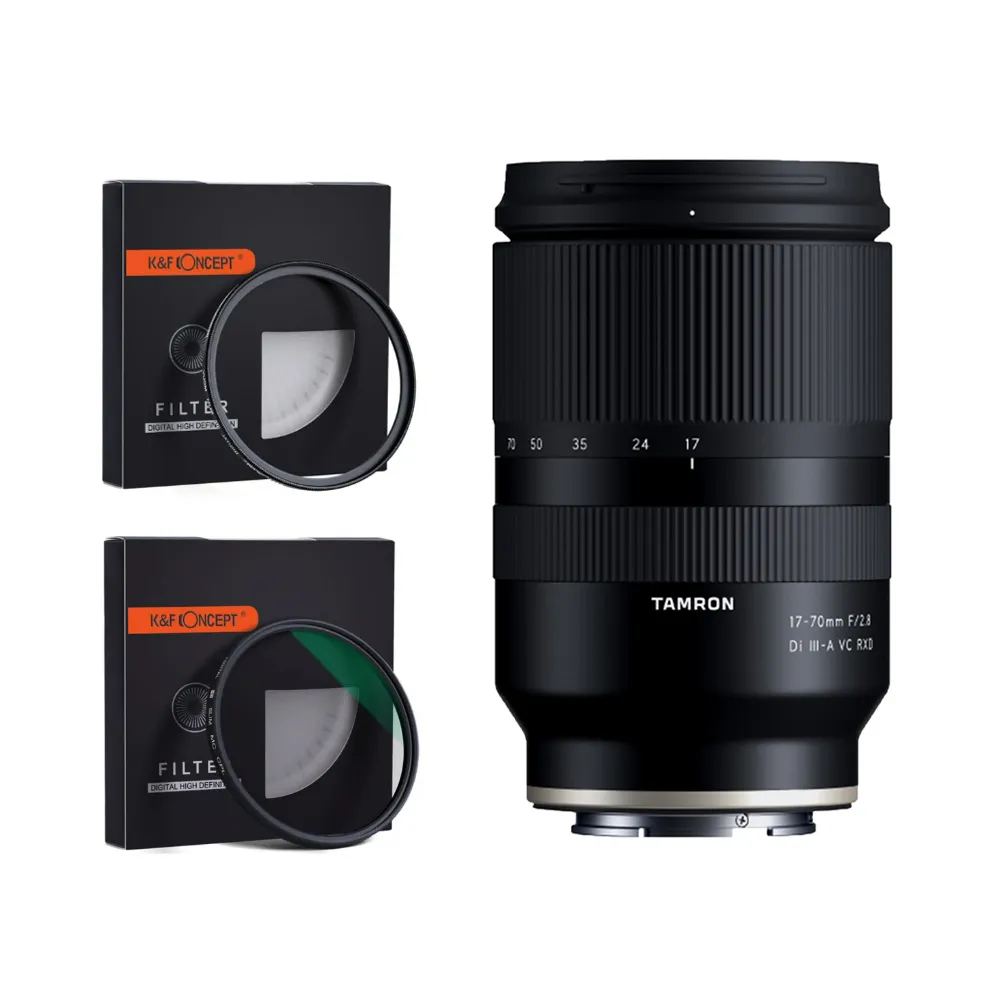 【Tamron】17-70mm F2.8 Di III-A VC RXD+偏光鏡+UV鏡 for sony E接環(俊毅公司貨B070)