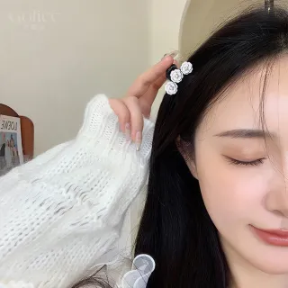 【Golicc】髮夾 小香風 公主小抓夾(母親節 生日 情人節 髮飾 頭飾 鯊魚夾 抓夾 禮物)