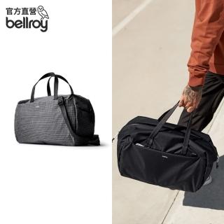 【Bellroy 官方直營】Lite Duffel 30L 輕量圓筒旅行袋(格紋灰)