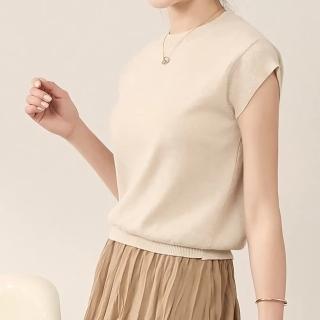 【MYDRESS】休閒多色針織圓領上衣