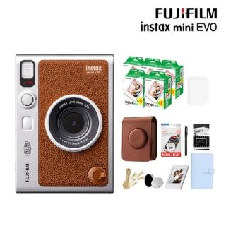 【FUJIFILM 富士】Instax Mini EVO 混合式數位拍立得相機 原廠公司貨(原廠皮套100張底片相簿..豪華組)