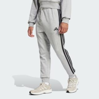 【adidas 愛迪達】長褲 男 運動褲 毛圈布 M 3S FT TC PT 灰 JE6346(L5031)