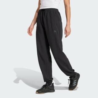 【adidas 愛迪達】長褲 女 運動褲 訓練 D4T KNIT PANT 黑 JP2644