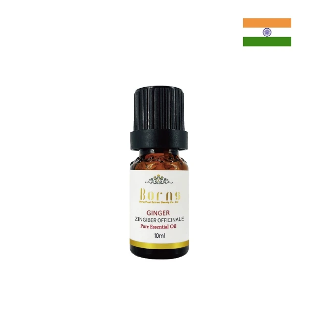 Borns 博恩詩植萃 薑精油 GINGER 10ml 單方精油(純精油、薑精油、溫暖辛香)