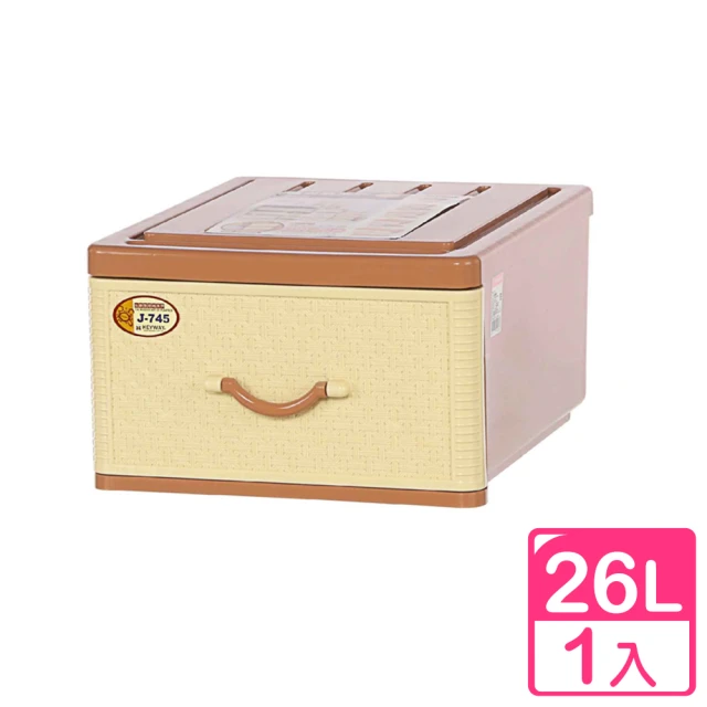 KEYWAY 聯府 面寬40cm 佐藤抽屜式收納箱18L-3