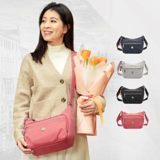 【BESIDE-U】SPLENDOR 斜肩包 大容量防盜包 BFYLG2333(防盜錄、防潑水)