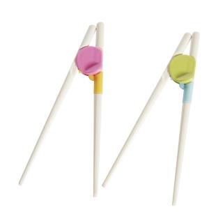 【imitu 米圖】日式兒童學習筷(學習餐具/兒童安全餐具/寶寶訓練餐具/輔助筷/筷子)