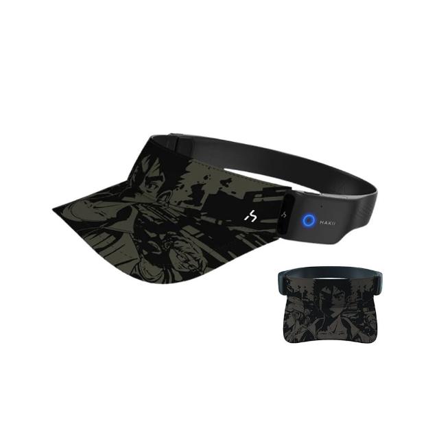 【HAKII 哈氪】MIX V穿戴式運動無線藍芽耳機 -帽簷款卡通褐色(東城代理商公司貨)