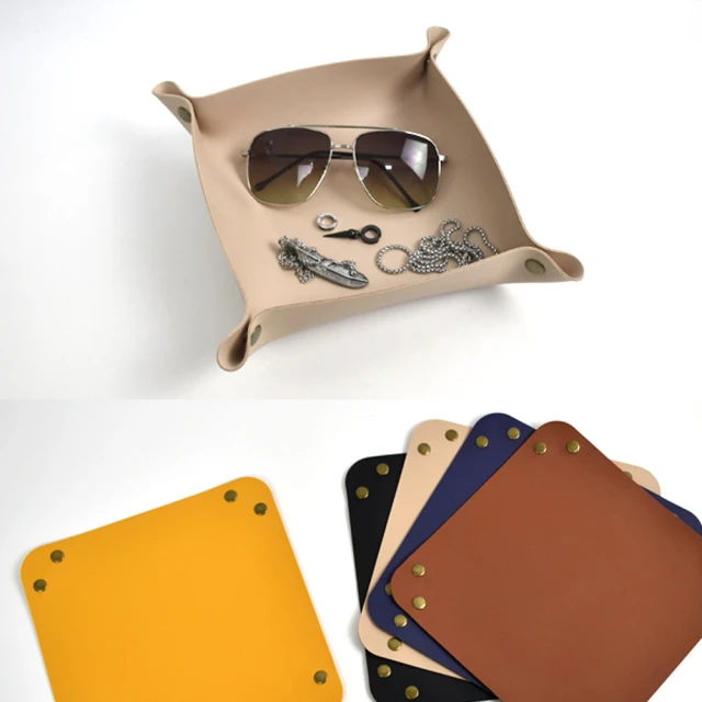 men lifemen life 大款皮革收納托盤(收納盒)