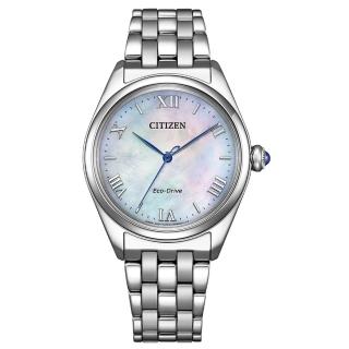 【CITIZEN 星辰】L系列光動能腕錶 新年 推薦 禮物(EM1140-80D)
