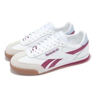 【REEBOK】休閒鞋 Campio XT 男鞋 白 紅 膠底 皮革 復古(100209321)