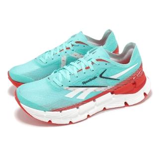 【REEBOK】慢跑鞋 Floatzig X1 男鞋 女鞋 藍 紅 緩衝 厚底 回彈 運動鞋(100210001)