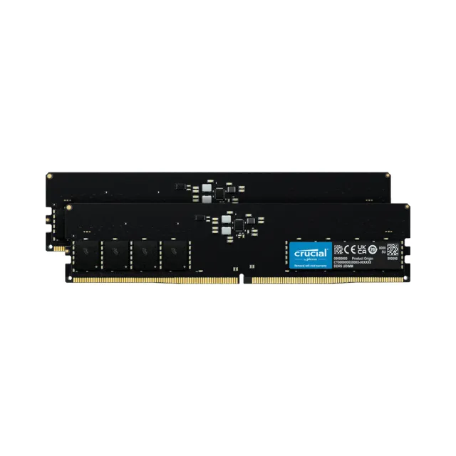 美品64GB Crucial DDR5-5600 32G×2Micron高信頼 Crucial 64GB Kit (32GBx2) DDR5-5600 SODIMM | CT2K32G56C46S5
