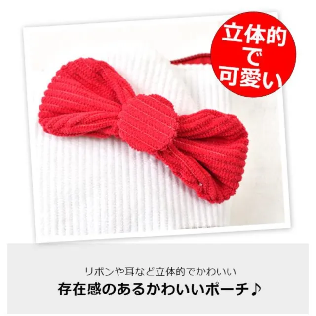【小禮堂】雙11 Sanrio 三麗鷗 燈芯絨造型化妝包 大臉款 Kitty 美樂蒂 大耳狗 酷洛米(平輸品)