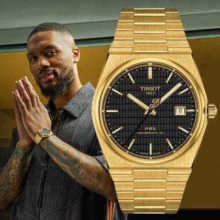 【TISSOT 天梭】NBA 達米恩·利拉德特別版 機械腕錶 錶 手錶 送禮 (T1374073305100)