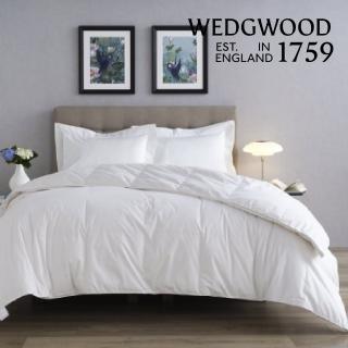 【WEDGWOOD】80/20雅品白鵝絨 抗菌羽絨冬被 棉被(加大 240x210cm)