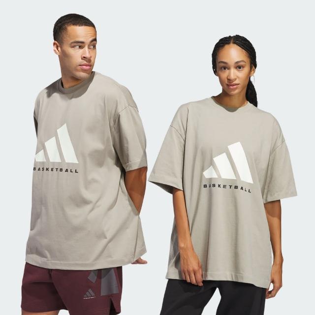 【adidas 愛迪達】ADIDAS BASKETBALL 短袖上衣 T恤 男/女 JD6127