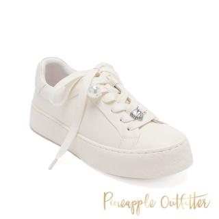 【Pineapple Outfitter】KARL 經典珍珠飾休閒鞋(白色)