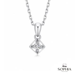 【SOPHIA 蘇菲亞珠寶】14K金 浪漫滿屋 鑽石項墜