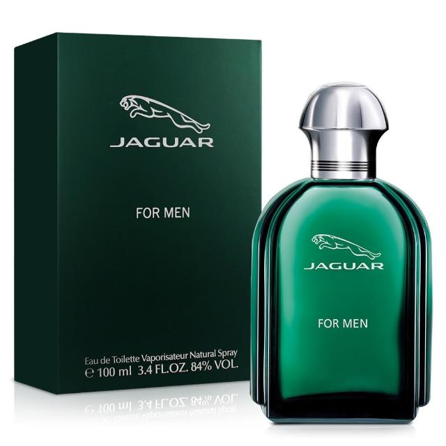 【JAGUAR積架】尊爵綠色經典男性淡香水100ml(專櫃公司貨)