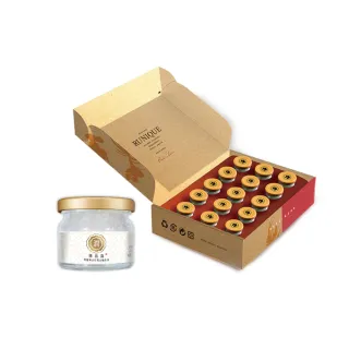 【潤燕窩】現燉•黃金特潤冰糖燕窩-環保15入組(冰糖燕窩、現燉燕窩、養生)