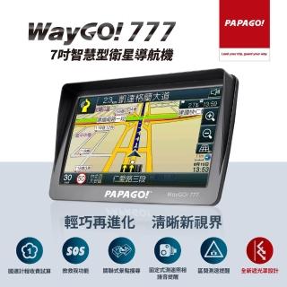 【PAPAGO!】WayGo 777 7吋智慧型導航機(車麗屋)