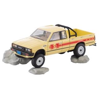 【TOMICA】TOMYTEC LV-N321a Nissan Truck 4X4 King Cab NA Spec. 黃(模型車)