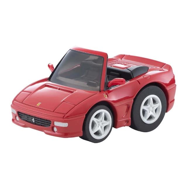 【TOMICA】TOMYTEC Choro-Ｑ zero Z-78c 法拉利 F355 Spider紅(模型車)