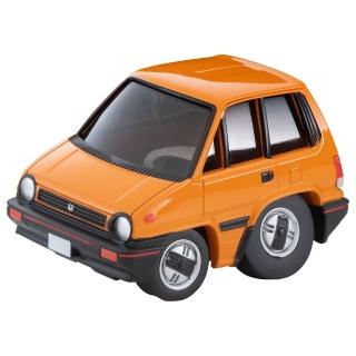 【TOMICA】TOMYTEC CHOROQQ S系列 Honda City R 橘(模型車)