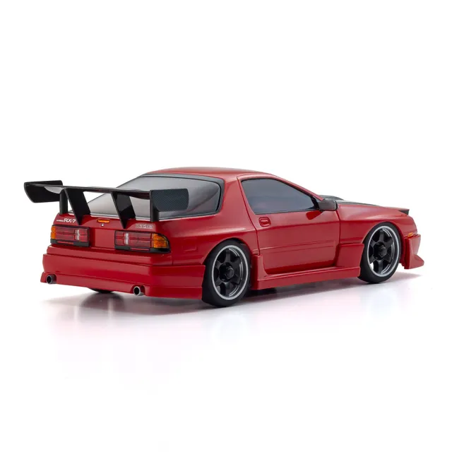 【KYOSHO】MINI-Z AWD MAZDA SAVANNA RX-7 FC3S 空力套件CFRP引擎蓋版 紅色 32646R(MINI-Z 遙控車)
