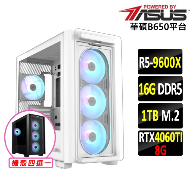 華碩平台 R5六核DUAL RTX4060 O8G EVO{