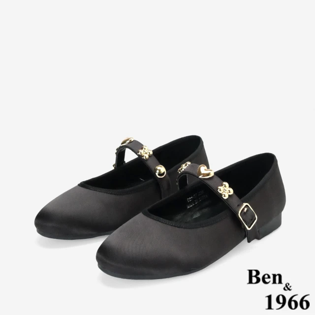 FAIR LADY 我的旅行日記 輕奢方釦水鑽平底娃娃鞋(金