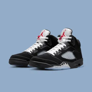 【NIKE 耐吉】休閒鞋 Air Jordan 5 Reimagined Black Metallic 金屬黑 經典復刻 男鞋 HF3975-001