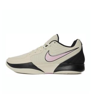 【NIKE 耐吉】Nike JA 2 EP 實戰 緩震 莫蘭特 粉勾 香草色 椰奶粉 男鞋 籃球鞋 運動鞋 FD7327-100