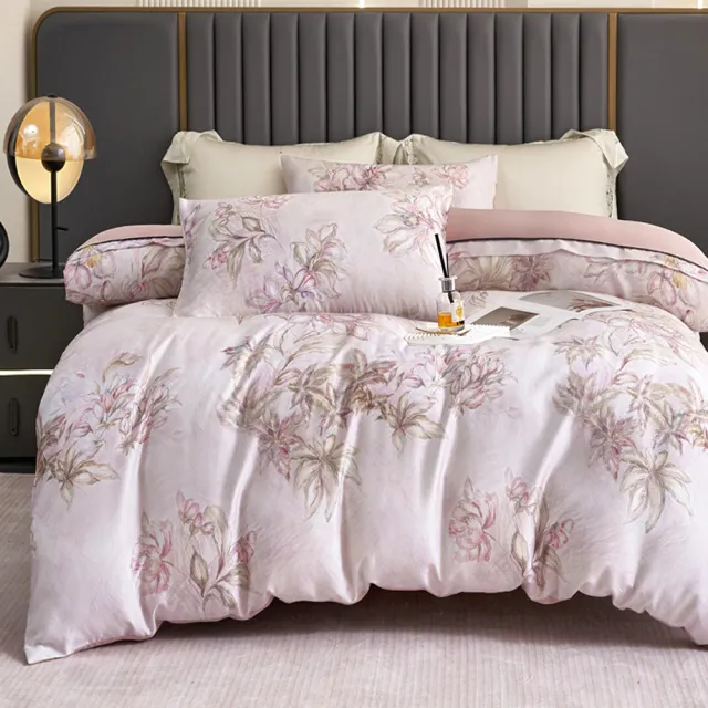 【ALAI 寢飾工場】5尺雙人60支天絲萊賽爾床包枕套組(多款任選 台灣製造)