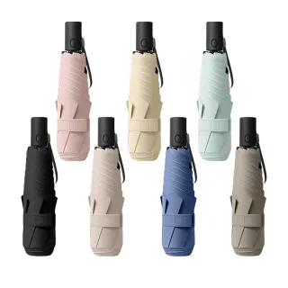 【SUNORO】超輕量升級大傘面黑膠摺疊自動傘 安全防回彈好收傘 摺疊傘 抗UV遮陽傘(晴雨兩用傘/抗紫外線)