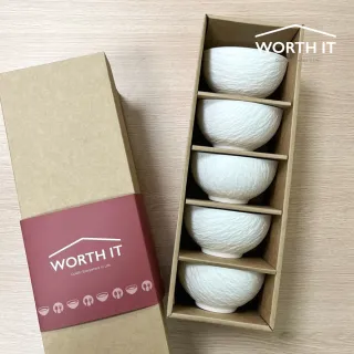 【渥思】質感五入碗禮盒(餐具.碗盤.飯碗.入厝禮.送禮)