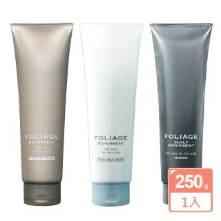 【NAKANO 中野製藥】FOLIAGE 肌活青春頭皮面膜250ml 乾燥/一般偏油/油性頭皮 ---任選賣場(公司貨五年)