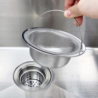 【JOHN HOUSE】304不鏽鋼水槽過濾網 防堵迅排 過濾網 防塞剩飯隔渣神器(大款)